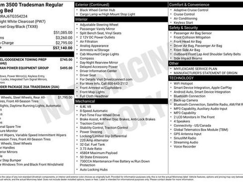 New 2026 RAM 3500 Tradesman AWD/4WD image 3