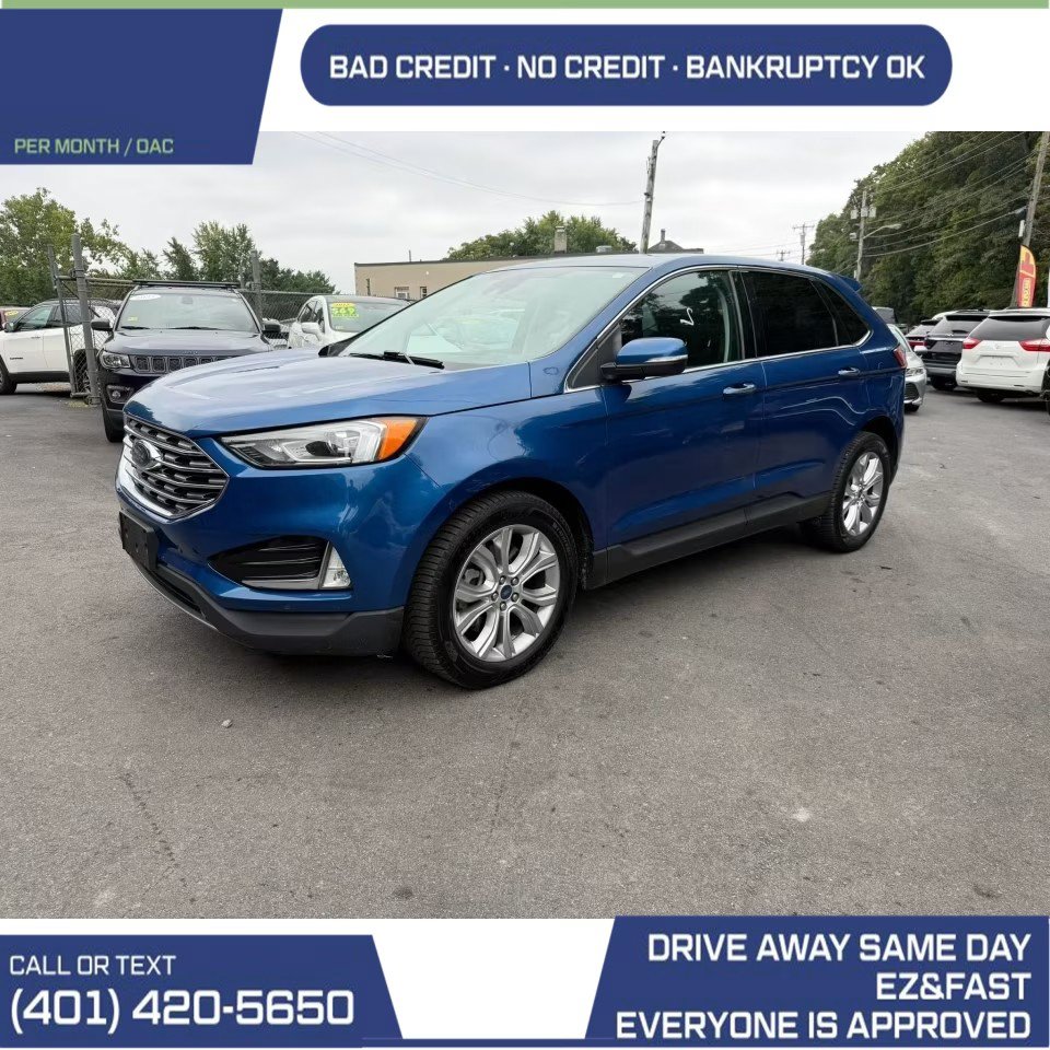 Used 2021 Ford Edge Titanium w/ Cargo Accessory Package AWD/4WD image 2