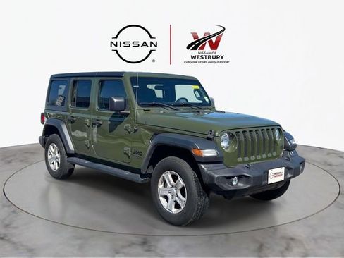 Used 2021 Jeep Wrangler Unlimited Sport AWD/4WD image 1