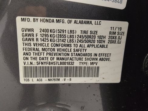 Used 2020 Honda Passport EX-L image 33