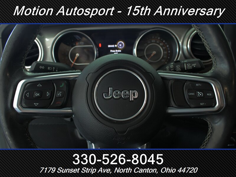 Used 2019 Jeep Wrangler Unlimited Sahara w/ Cold Weather Group AWD/4WD image 14