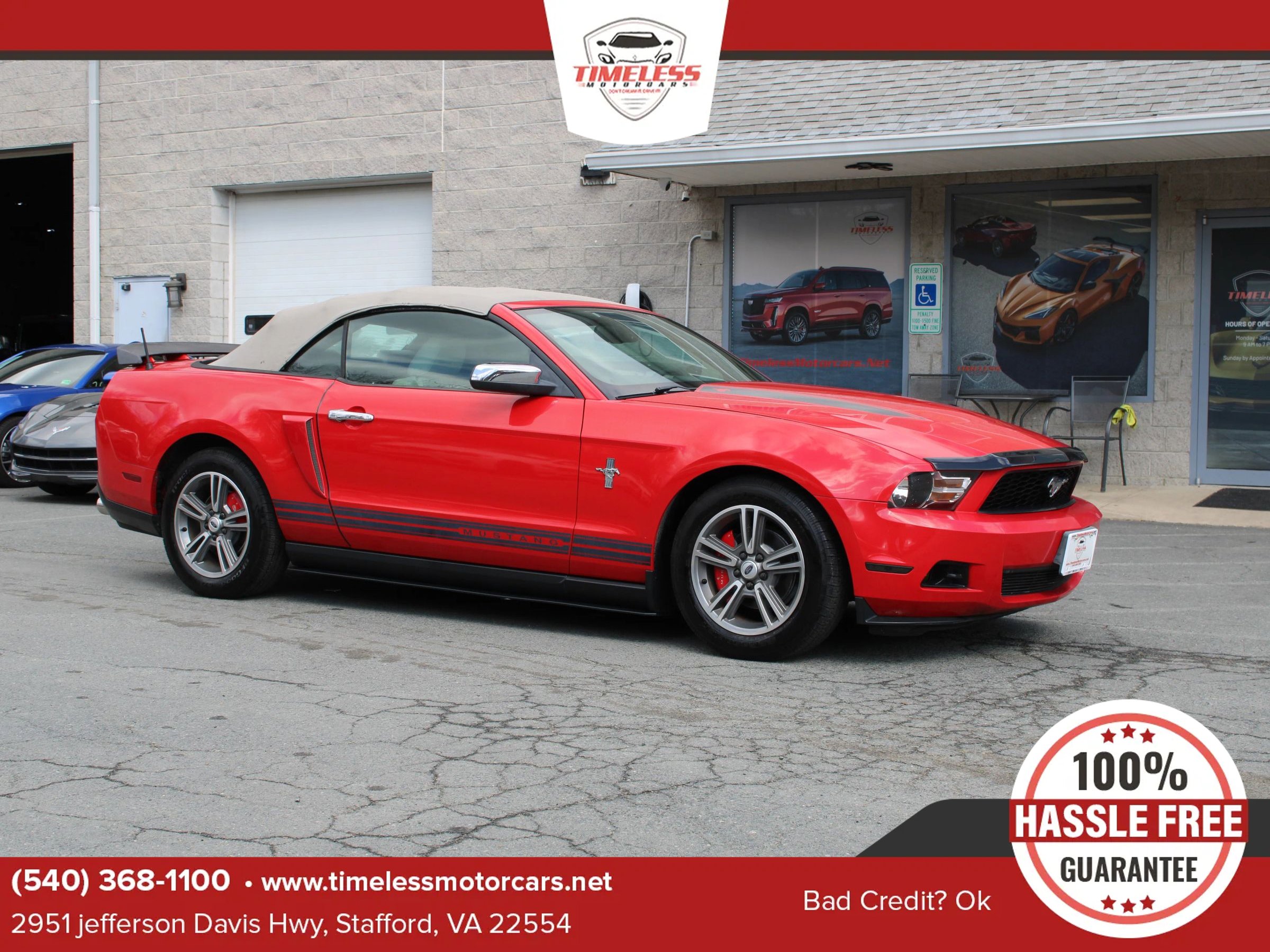 Used 2010 Ford Mustang Convertible RWD image 1