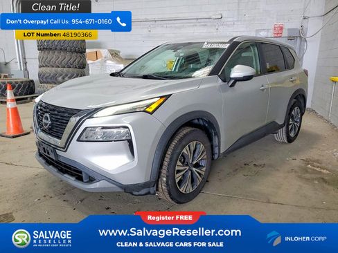 Used 2022 Nissan Rogue SV FWD image 1