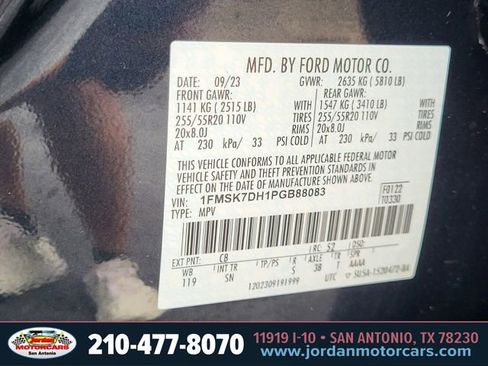Used 2023 Ford Explorer XLT w/ Equipment Group 202A image 34