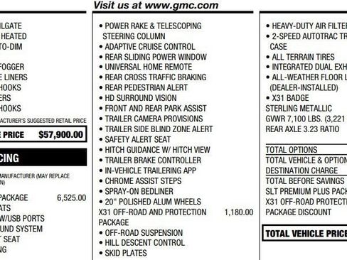 Certified 2024 GMC Sierra 1500 SLT w/ SLT Premium Plus Package AWD/4WD image 2