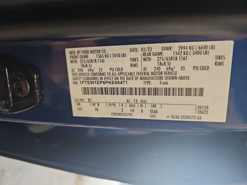 Used 2023 Ford F150 XLT w/ Equipment Group 302A High AWD/4WD image 34