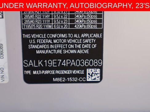 Used 2023 Land Rover Range Rover Autobiography AWD/4WD image 29