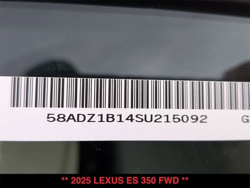 New 2025 Lexus ES 350 350 w/ Premium Package image 21