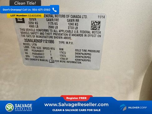 Used 2015 Chevrolet Equinox LS FWD image 17