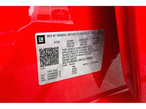 Used 2019 GMC Sierra 1500 SLT w/ SLT Premium Plus Package image 35