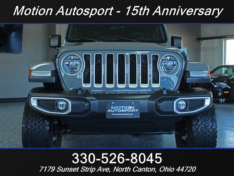 Used 2019 Jeep Wrangler Unlimited Sahara w/ Advanced Safety Group AWD/4WD image 3