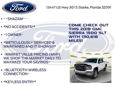 Used 2018 GMC Sierra 1500 SLT w/ SLT Premium Package image 5