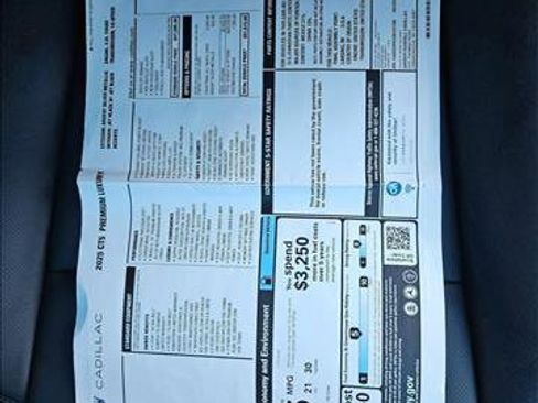 New 2025 Cadillac CT5 Premium Luxury w/ Sun And Sound Package image 19