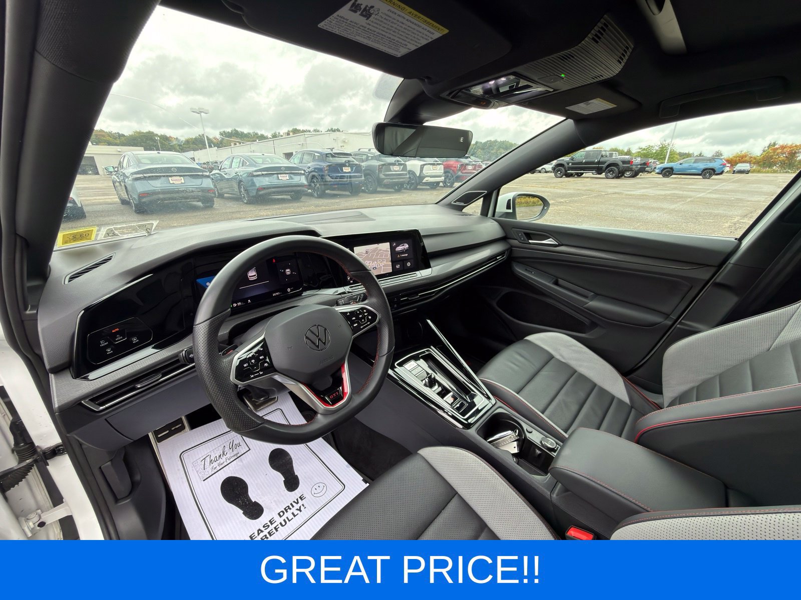 Used 2024 Volkswagen GTI SE w/ SE Leather Seats Package FWD image 16