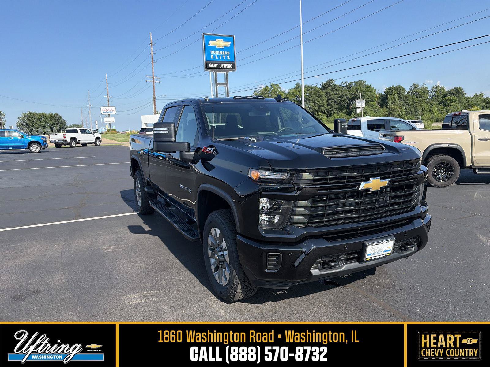 New 2026 Chevrolet Silverado 2500 Custom w/ Custom Value Package AWD/4WD image 1
