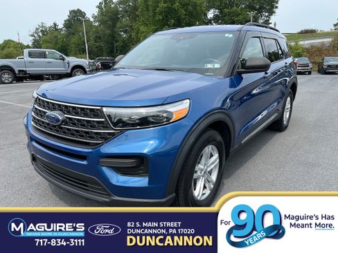 Certified 2020 Ford Explorer XLT w/ Comfort Package AWD/4WD image 1