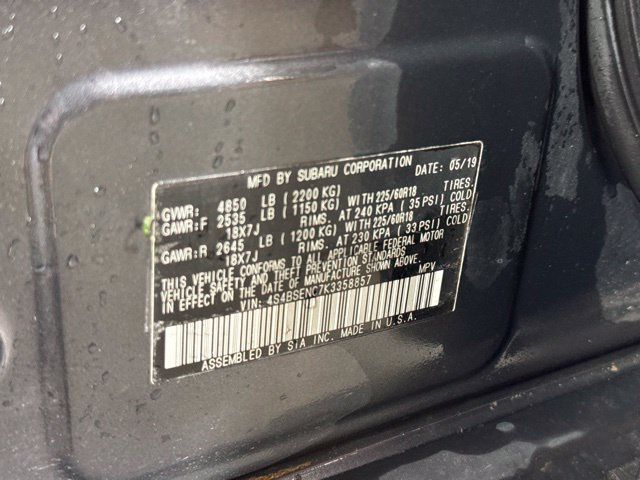 Used 2019 Subaru Outback 3.6R Limited AWD/4WD image 17