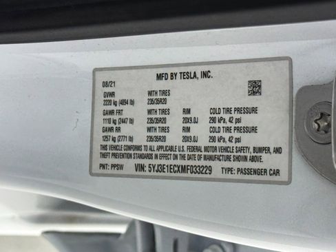 Used 2021 Tesla Model 3 Performance image 47