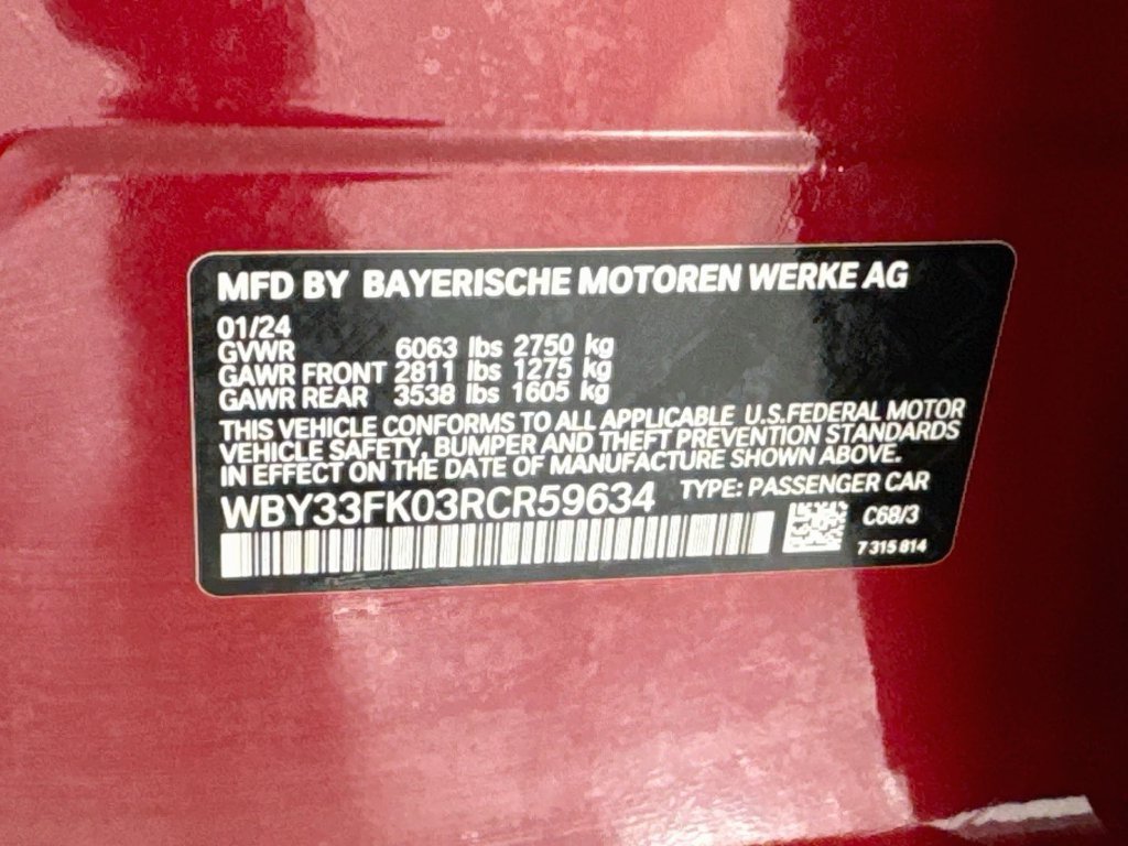 Used 2024 BMW i5 eDrive40i w/ M Sport Package RWD image 55