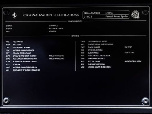 Used 2025 Ferrari Roma Spider RWD image 18