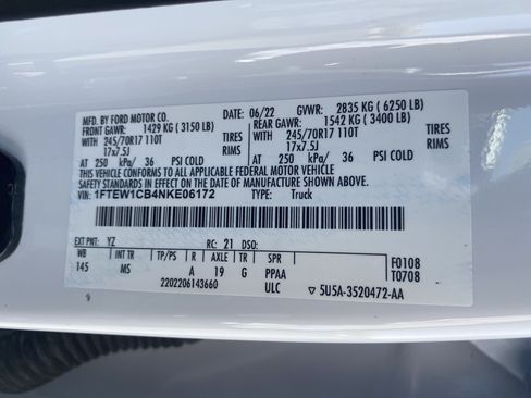 Used 2022 Ford F150 XLT RWD image 24