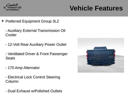 Used 2019 Chevrolet Silverado 1500 High Country w/ Trailer Camera Package AWD/4WD image 26