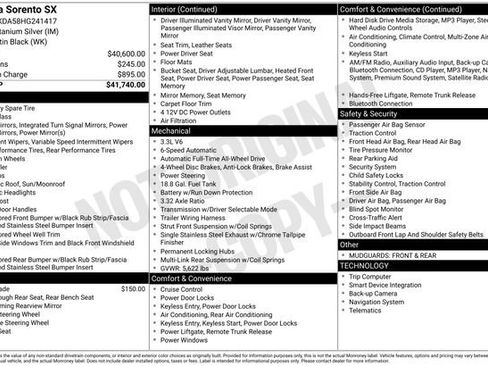 Used 2017 Kia Sorento SX image 8