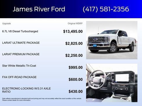 New 2026 Ford F350 Lariat w/ Lariat Ultimate Package AWD/4WD image 5