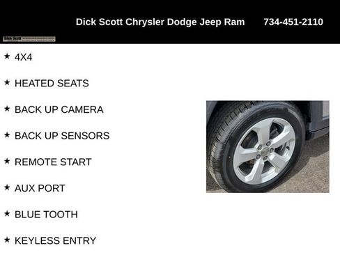Used 2018 Jeep Compass Latitude w/ Popular Equipment Group AWD/4WD image 9