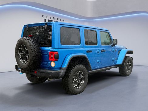 Certified 2022 Jeep Wrangler Unlimited Rubicon 4xe w/ Steel Bumper Group image 6