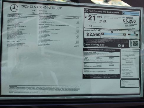 Used 2026 Mercedes-Benz GLS 450 4MATIC image 40