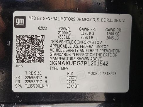 Used 2023 Chevrolet Equinox LT AWD/4WD image 27