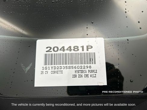 Used 2025 Chevrolet Corvette Z06 w/ Battery Protection Package image 13