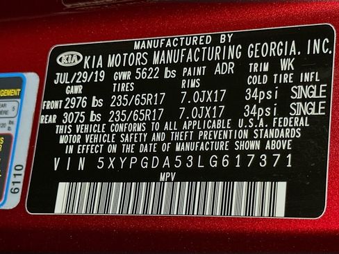 Used 2020 Kia Sorento AWD V6 image 23