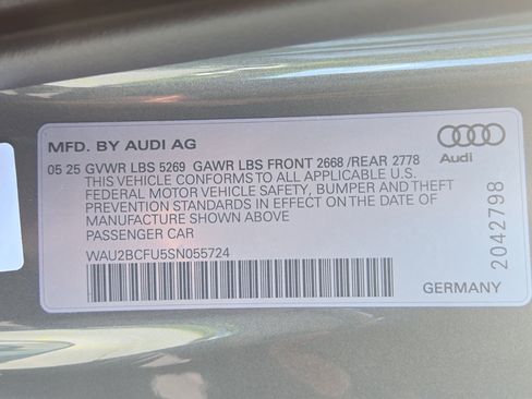 New 2025 Audi A5 2.0T Premium Plus image 24