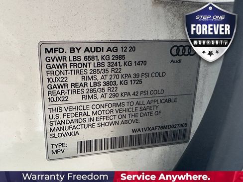 Used 2021 Audi Q7 3.0T Prestige w/ Prestige Package AWD/4WD image 43