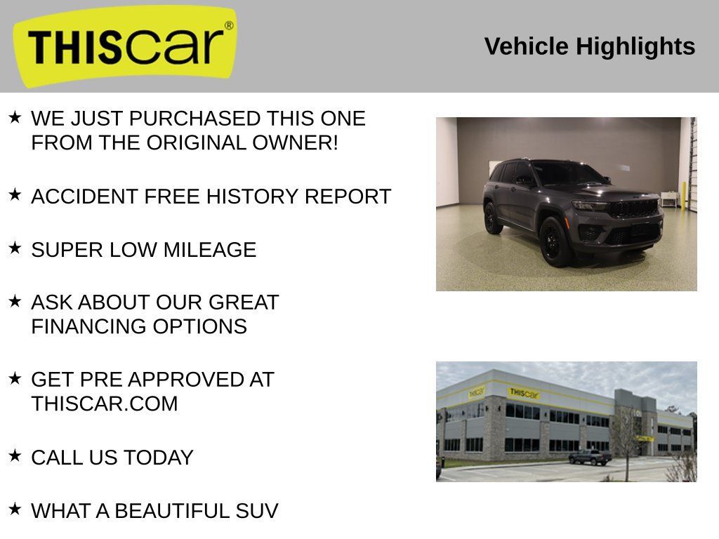 Used 2025 Jeep Grand Cherokee Laredo RWD image 11