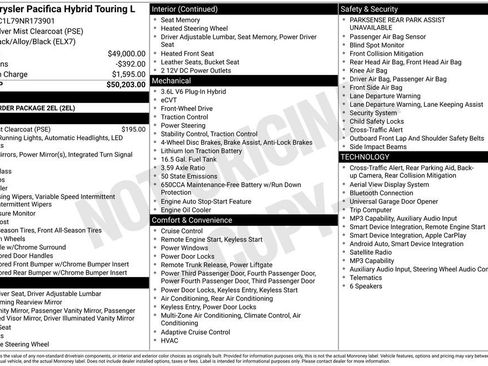 Used 2022 Chrysler Pacifica Touring-L FWD image 39