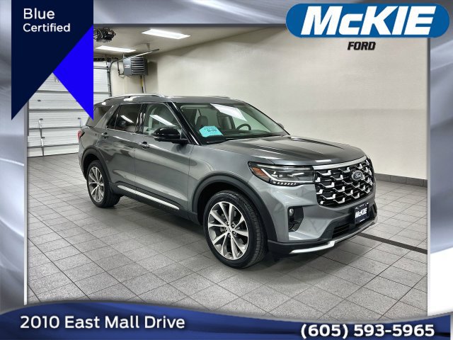 Certified 2025 Ford Explorer Platinum w/ Ultimate Package AWD/4WD image 1