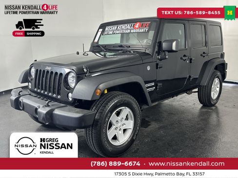 Used 2017 Jeep Wrangler Unlimited Sport w/ Quick Order Package 24S image 6