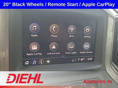 Used 2025 Chevrolet Silverado 1500 Custom w/ Turbomax Blackout Package AWD/4WD image 12