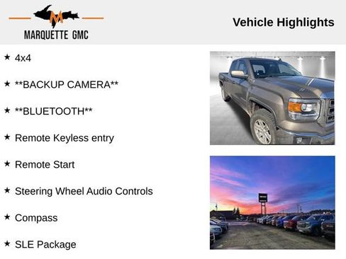 Used 2015 GMC Sierra 1500 SLE w/ SLE Value Package AWD/4WD image 2
