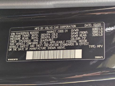 Used 2020 Volvo XC90 T5 Momentum w/ Protection Package Premier image 21