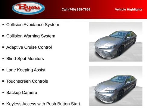 Used 2025 Toyota Camry SE FWD image 9