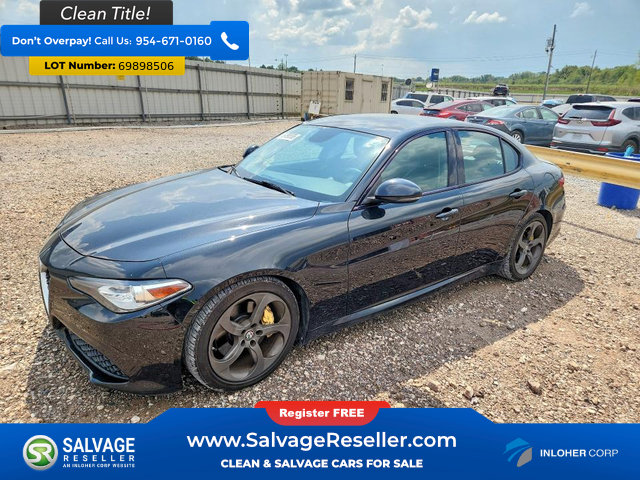 Used 2017 Alfa Romeo Giulia RWD image 1