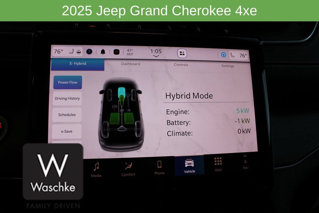 New 2025 Jeep Grand Cherokee Limited 4xe w/ Trailer Tow Package AWD/4WD image 50
