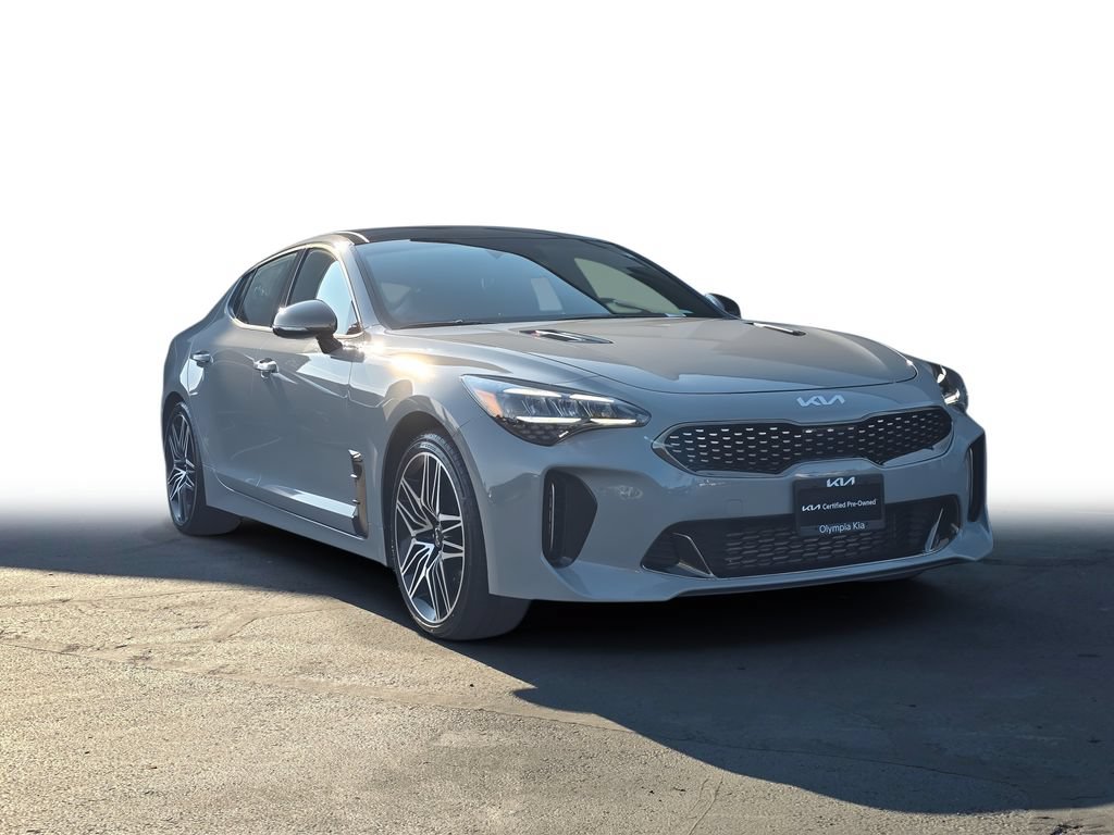 Certified 2022 Kia Stinger GT1 w/ Red Interior Color Package AWD/4WD image 1
