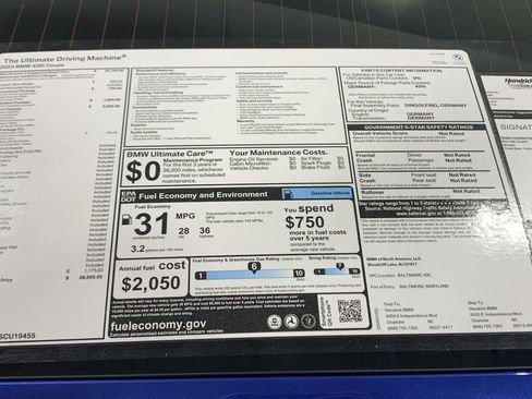 Certified 2025 BMW 430i Coupe w/ M Sport Package RWD image 31