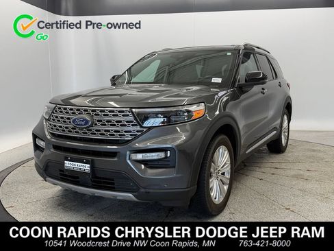 Used 2020 Ford Explorer Limited w/ Class III Trailer Tow Package AWD/4WD image 1