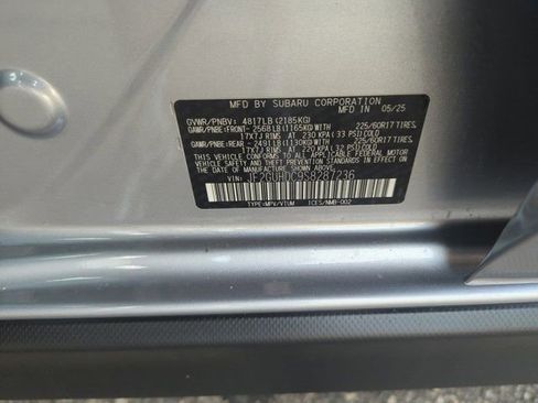 Used 2025 Subaru Crosstrek 2.0i Premium image 36